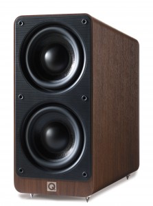 Q Acoustics 2070Si Walnut Active Subwoofer Speaker