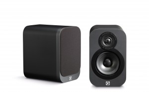 Q Acoustics 3000 Series 3010 Graphite Compact Bookshelf Speakers
