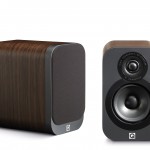 Q Acoustics 3000 Series 3010 Walnut Compact Bookshelf Speakers