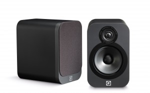 Q Acoustics 3000 Series 3020 Graphite Bookshelf Speakers