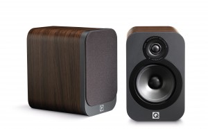 Q Acoustics 3000 Series 3020 Walnut Bookshelf Speakers