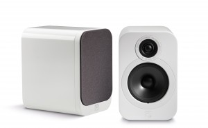 Q Acoustics 3000 Series 3020 Gloss White Bookshelf Speakers
