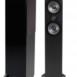 Q Acoustics 3000 Series 3050 Gloss Black Floorstanding Tower Speakers