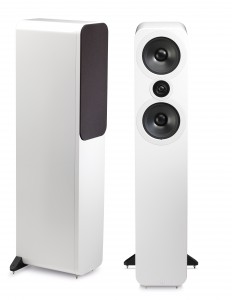 Q Acoustics 3000 Series 3050 Gloss White Floorstanding Tower Speakers