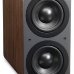 Q Acoustics 3000 Series 3070S Walnut Active Subwoofer Speaker