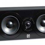 Q Acoustics 3000 Series 3090C Black Leather Centre Speaker
