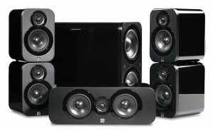 Q Acoustics 3000 Series 5.1 Gloss Black Speaker Package