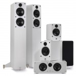 Q Acoustics Concept 5.1 Gloss White Speaker Package