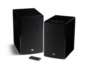 Q Acoustics BT3 Active Bluetooth Wireless Bookshelf Speakers with AptX