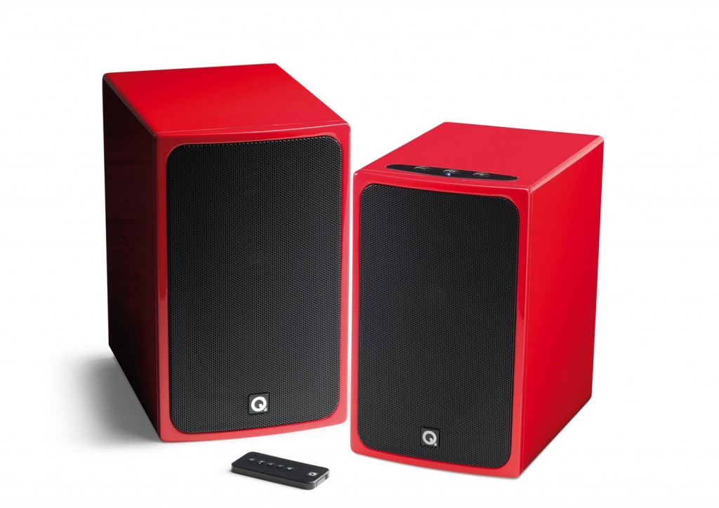 Q Acoustics BT3 Active Bluetooth Wireless Bookshelf Speakers with AptX