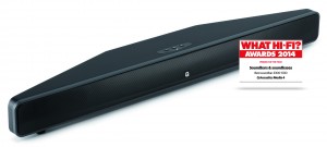 Q Acoustics Media 4 Soundbar Award Winning with Subwoofer built in