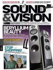 Sound & Vision - September Cover