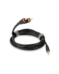 Connect 3.5 mm Jack to Phono Cable